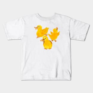 Three Little Ducks Kids T-Shirt